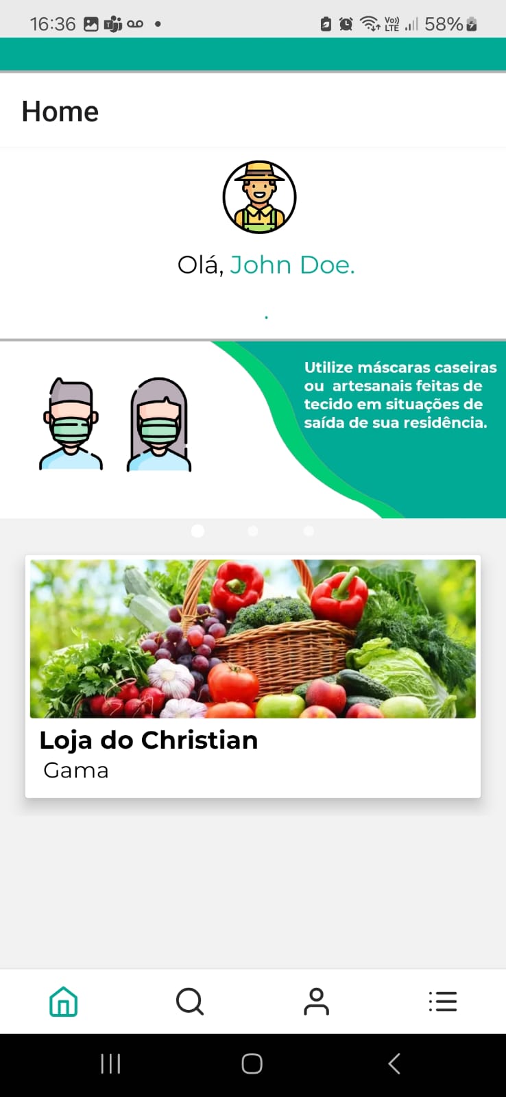 Tela de Perfil | Principal